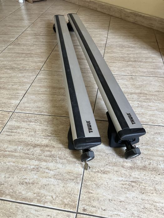 Thule 757  и ал.греди Wingbar /118см
