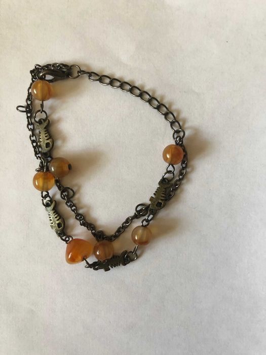Браслет из сердолика