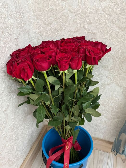 Красные розы Romantic