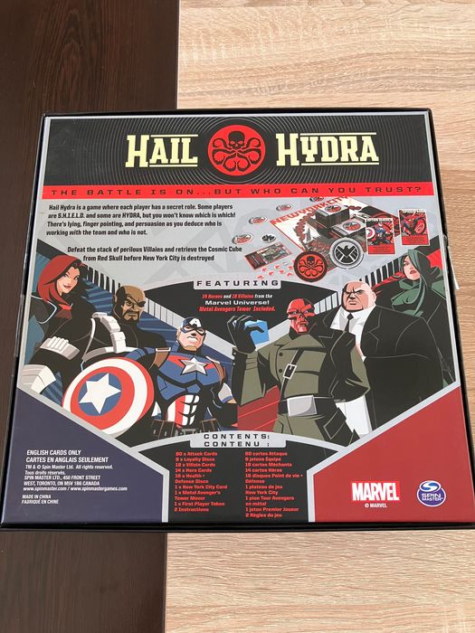 Настолна игра Hail Hydra(MARVEL) - Семейна