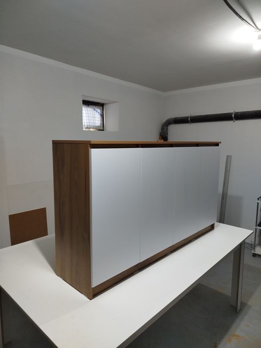 Комод 4 дверей 6 полки с ЛДСП