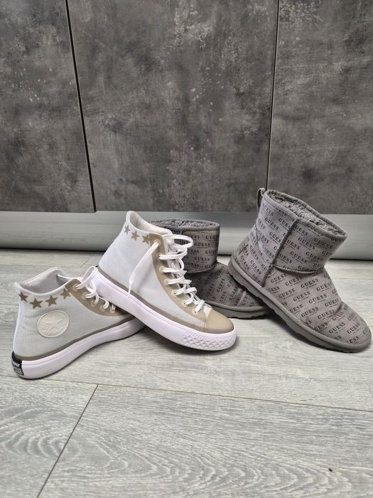 Кецове Gues и Converse