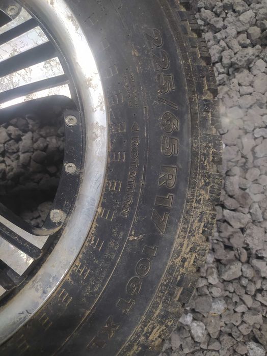 Резина с дисками на 17