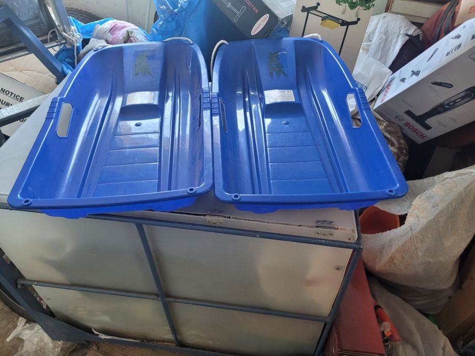 Детски шейни син цвят 2бр.