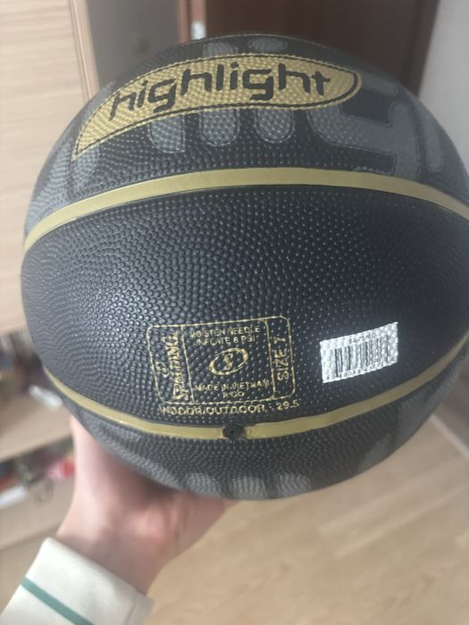 Minge de baschet Spalding Highlight originala nou nouta + pompa Spaldi