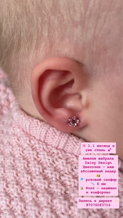 Эстетическое оформление ушек | Павлодар
