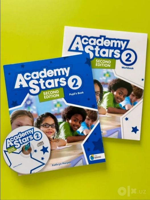 Доставка. Academy stars 1, 2 second edition