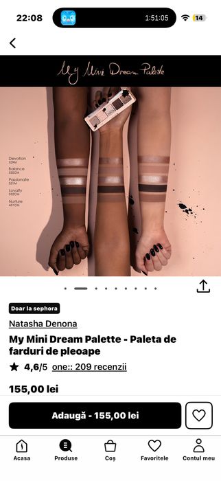 Natasha Denona My Mini Dream Palette