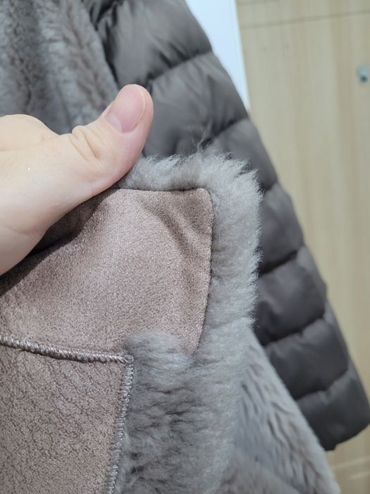 Продам шубку графит