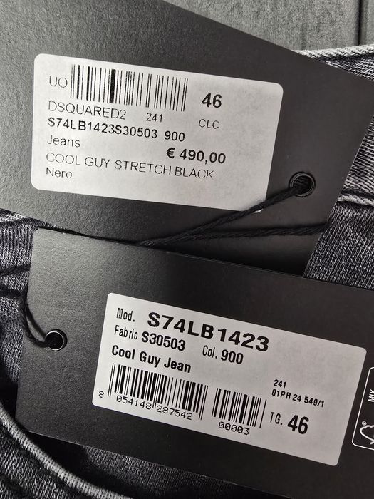 JENS DISQUARED 2  TG 46 Noi  Originali