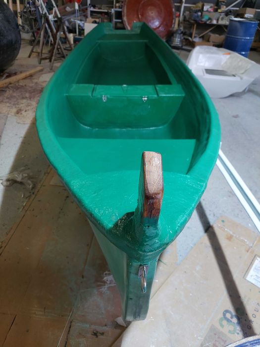 Lotca pescuit comercial 6 metri, noua, fibra sticla, prod 2025