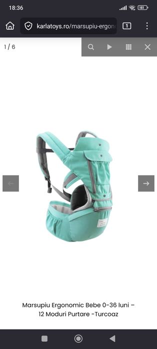 Marsupiu ergonomic aieboo