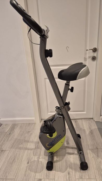 Bicicleta fitness pliabila KONDITION X BC-1950, volanta 3 kg, greutate maxima utilizator 110 kg
