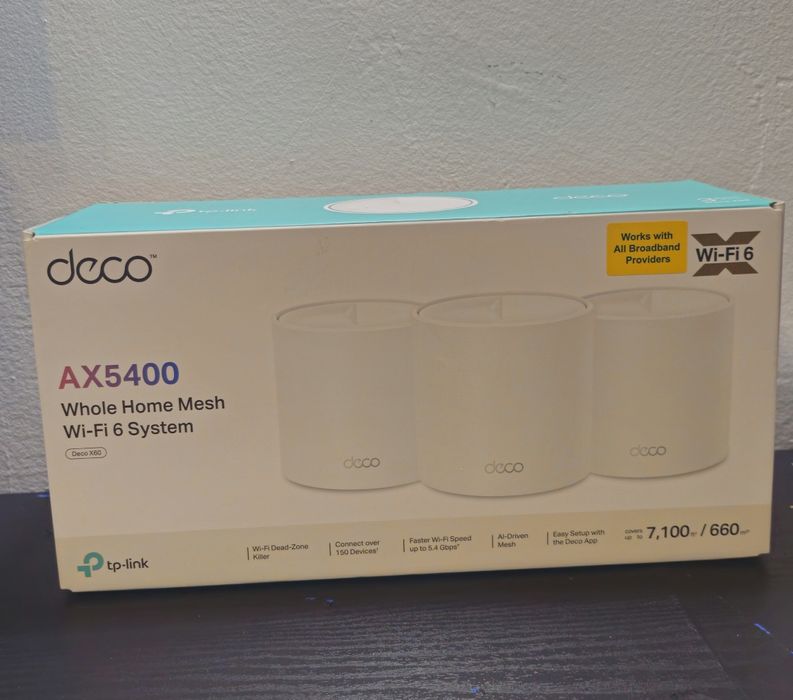 Wifi Mesh Tp Link Deco x60 x3 ax5400