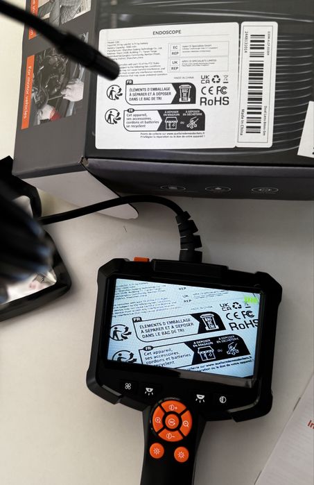 Продам Эндоскоп 2 камеры HD, кабель 5 метров