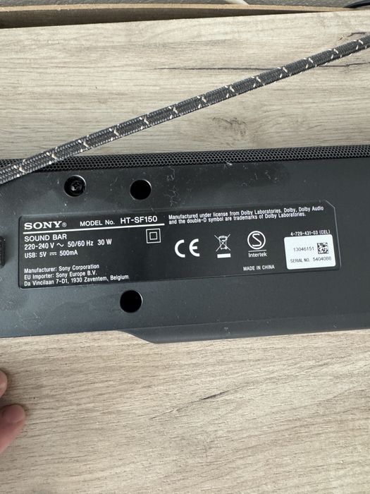 Saundbar sony HT-SF-150