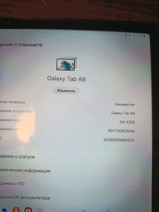 Planshet sotiladi Galaxy Tab A8
