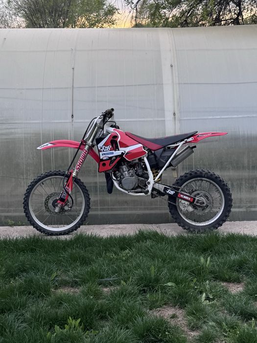 кроссовый 2-х тактный мотоцикл хонда honda cr80 на ходу