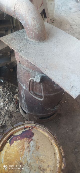 Печь буржуйка чугунная