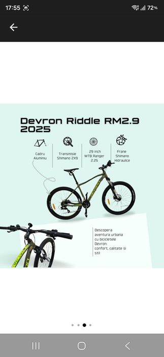 Bicicleta cu garantie