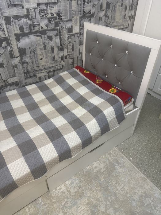 1 адамдық 2 төсек сатылады