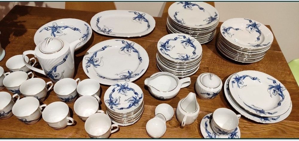 Set vesela 67 piese din porțelan Iris- Cluj