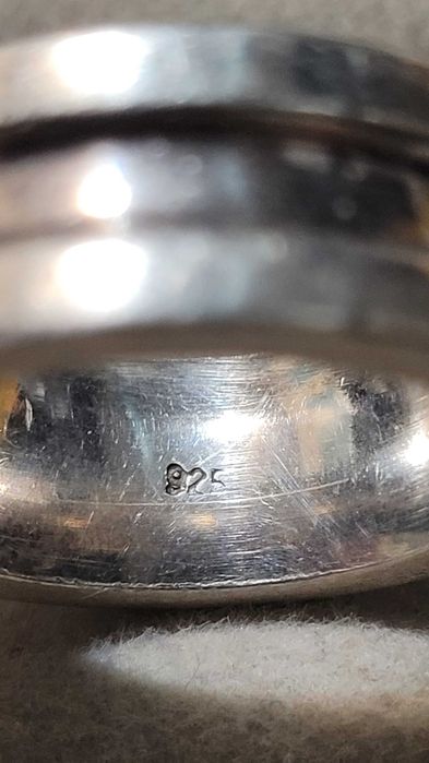 Inel Esprit din argint 925, tip verighetă