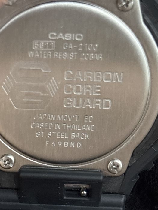 Casio g shock ga 2100