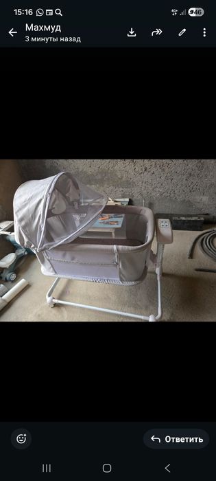 Детская кровать качалка