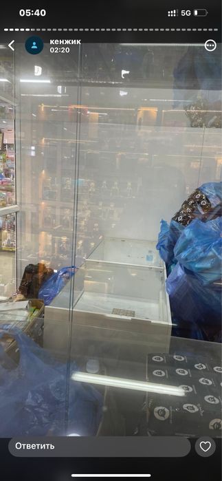 Витрина жалюзи шкафы