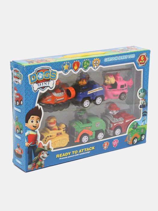 Набор Щенячий патруль фигурки героев, Dog Heroes Paw Patrol posbon