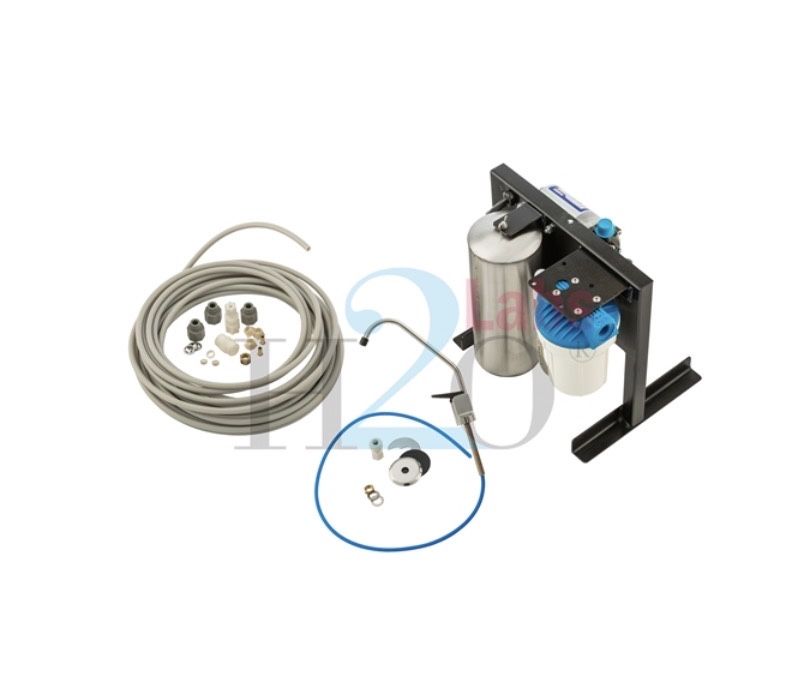 Pompa shurflo 8005-791-255 cu sistem de filtrare si rezervor inox