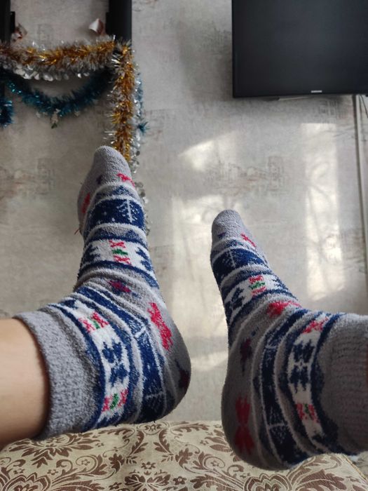 Носки новогодние