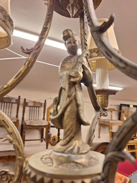 Винтидж полилей месинг