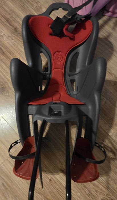 Scaun Bellelli Bicicleta Pentru Copii B-One Clamp Dark Grey