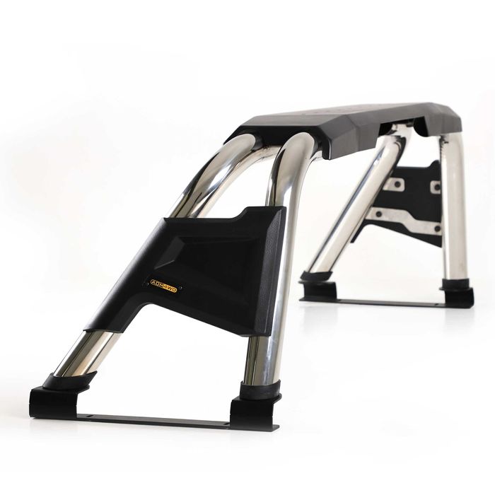 Rollbar Chrome Mitsubishi L200, Ford Ranger, Toyota Hilux AQM4WD PRB01