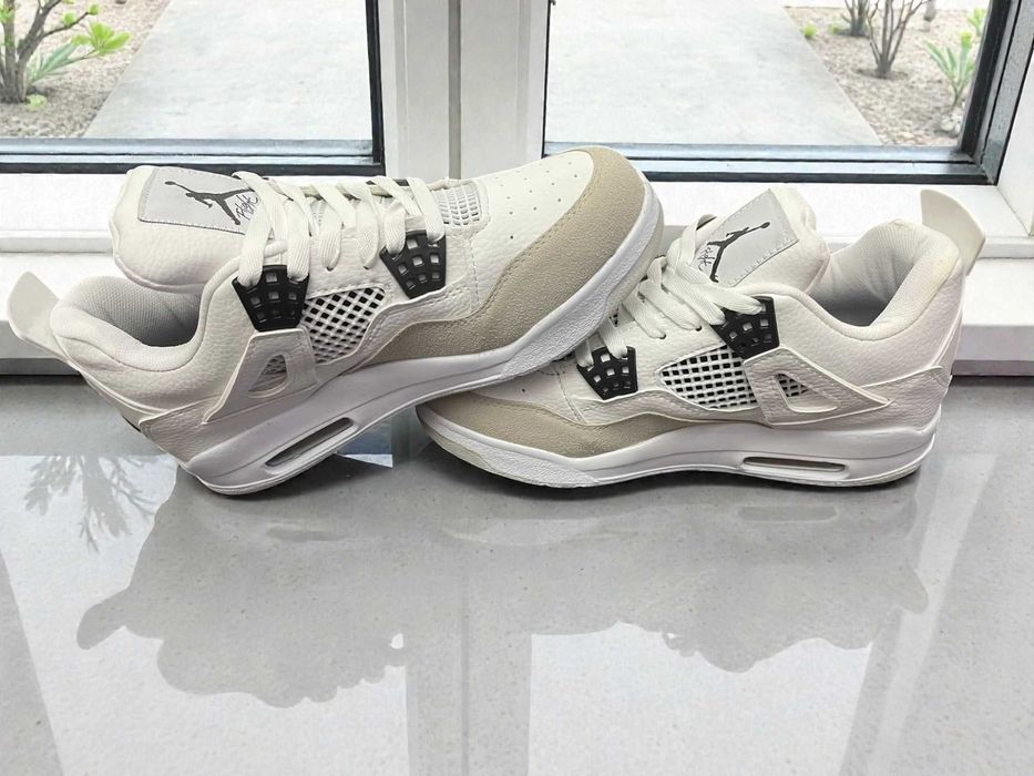 Adidasi Jordan 4 Retro Crem - Adidasi Fete Baieti