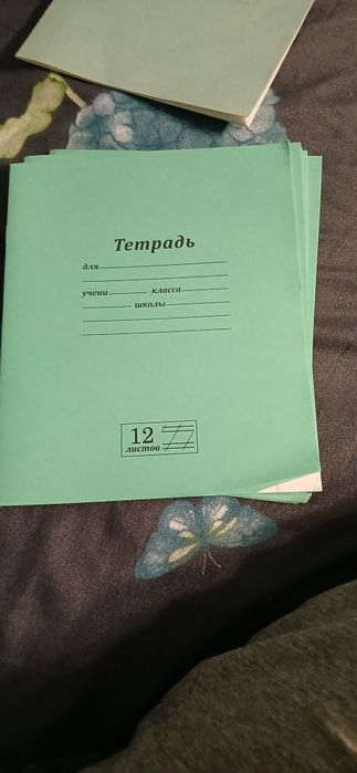 Продам тетради по 12л
