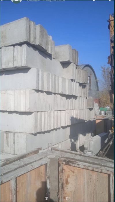 Бетонные блоки ФБС Фундаметные блоки