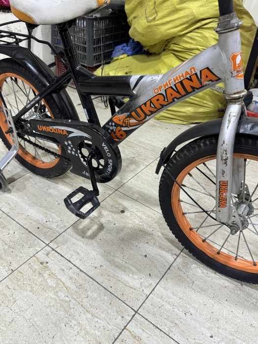 Velosiped 16 ukraina. yosh bolalarga