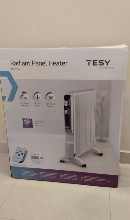 Конвектор Tesy Radiant Panel Heater 2000w