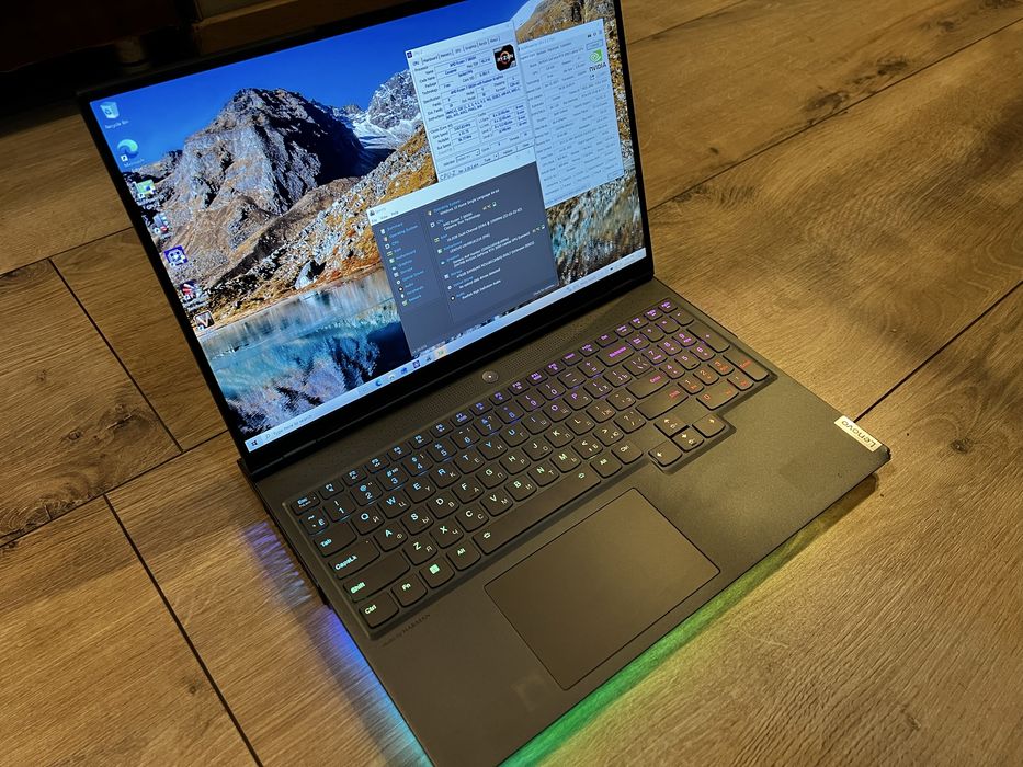 Laptop Gaming Lenovo Legion 7 16ACHg6 AMD Ryzen 7 5800H RTX 3060 16GB DDR4 512GB SSD 2k 165Hz Black