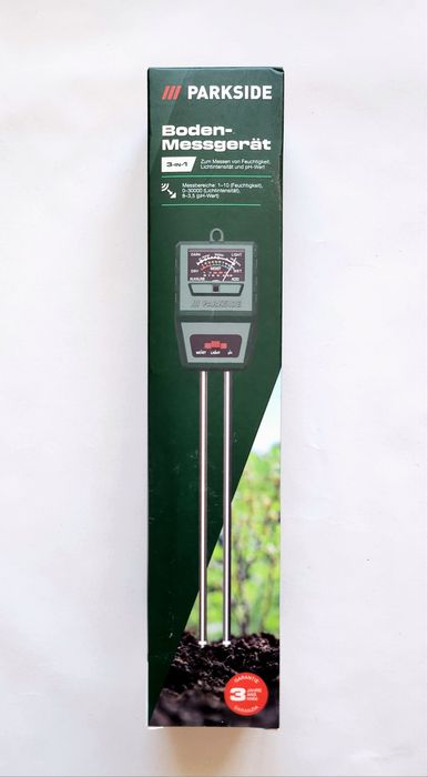 Aparat de măsurare a solului 3 in 1, pentru masurarea aciditatii - NOU