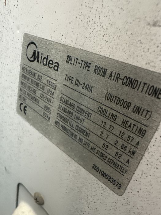 Midea CSU - 24hhaa