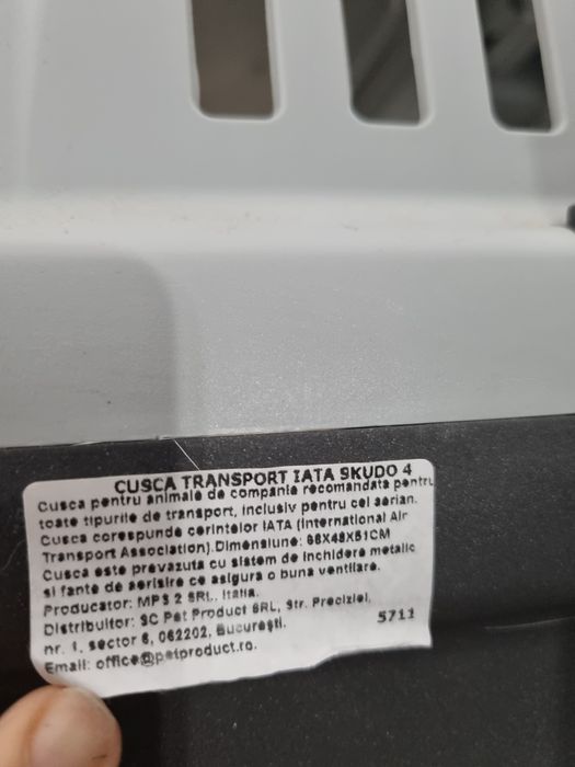 Cusca transport caine