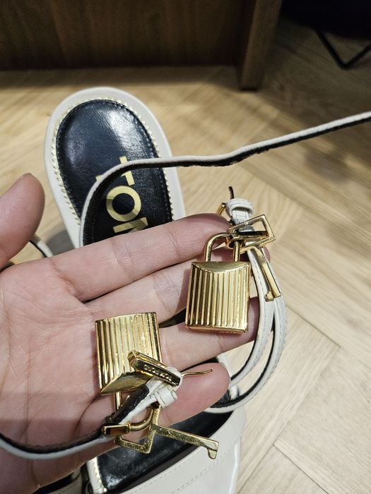 Tom Ford Padlock - sandale mireasa FULLBOX