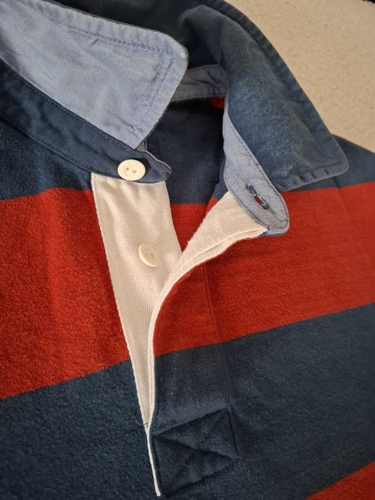 L.L.Bean Red Stripe Shirt pp L