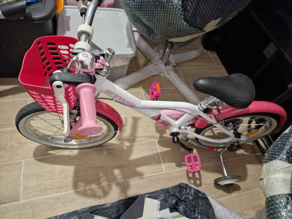 Bicicleta copii cu roți ajutătoare