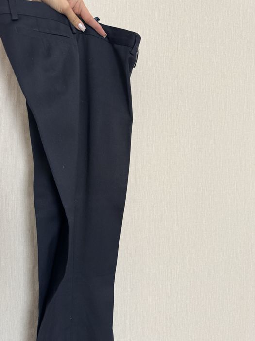 Темно синий костюм женский