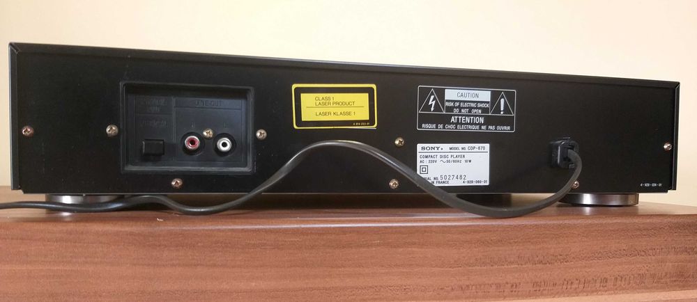 Sony CDP 670 cd player